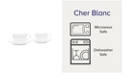 Noritake Cher Blanc Cup & Saucer Set/2 ,